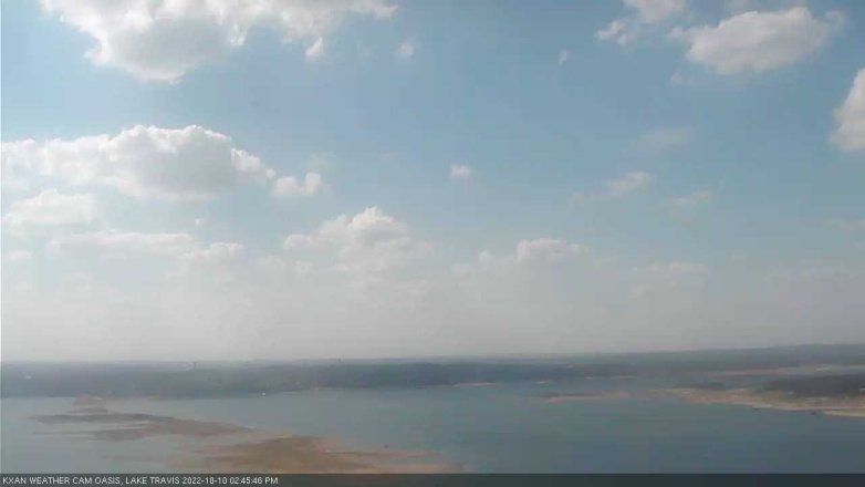 Lake Travis webcam, October 10, 2022 2:45 PM CT
