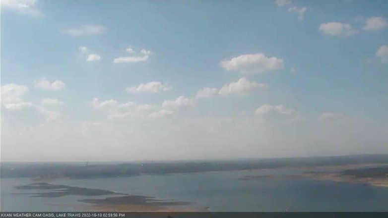 Lake Travis webcam, October 10, 2022 3:00 PM CT