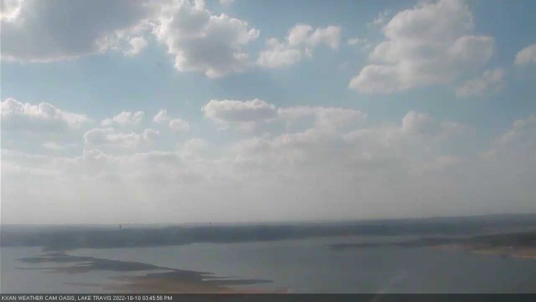 Lake Travis webcam, October 10, 2022 3:45 PM CT