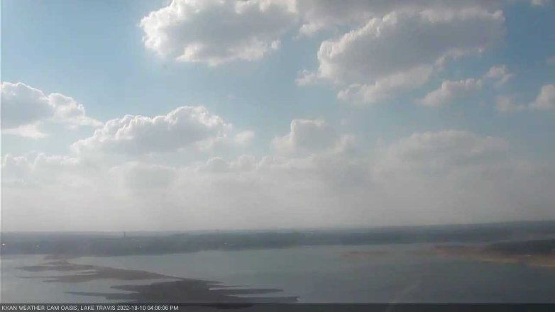 Lake Travis webcam, October 10, 2022 4:00 PM CT