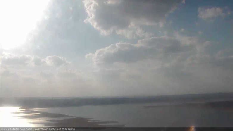 Lake Travis webcam, October 10, 2022 5:00 PM CT