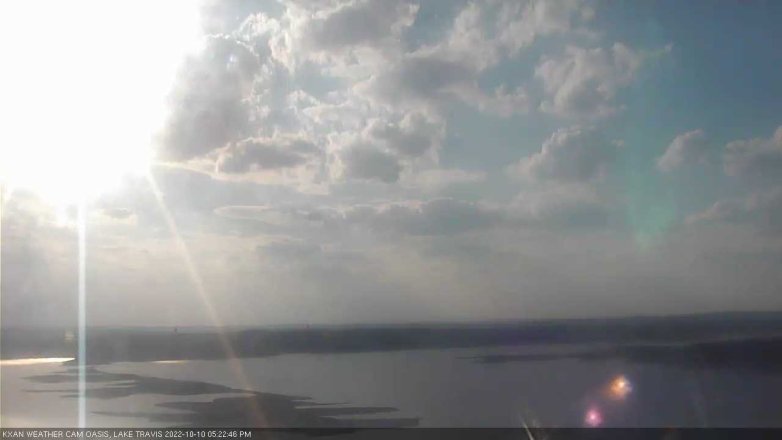 Lake Travis webcam, October 10, 2022 5:25 PM CT