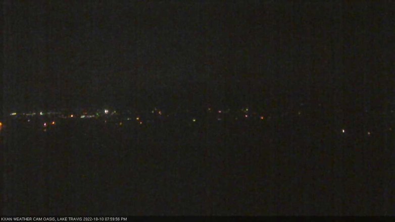 Lake Travis webcam, October 10, 2022 8:00 PM CT