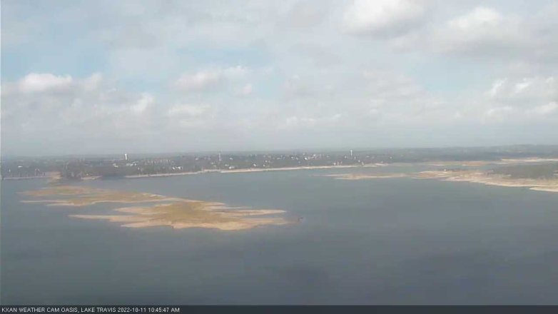 Lake Travis webcam, October 11, 2022 10:45 AM CT