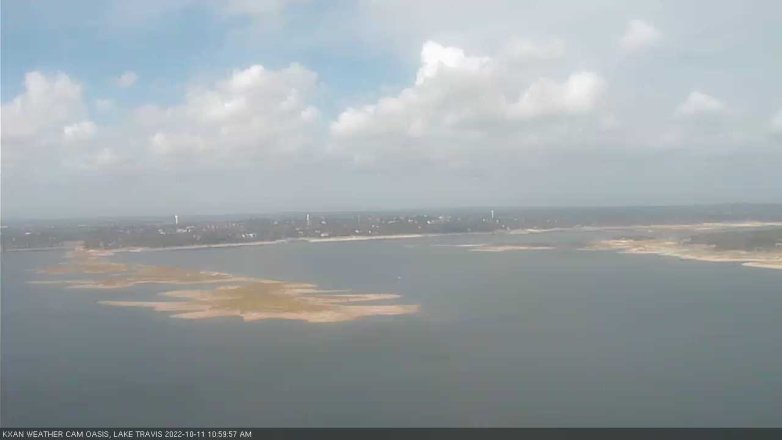 Lake Travis webcam, October 11, 2022 11:00 AM CT