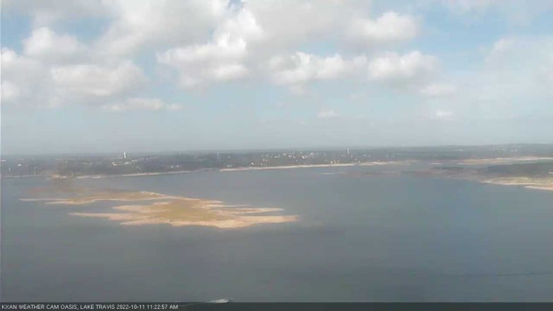 Lake Travis webcam, October 11, 2022 11:25 AM CT