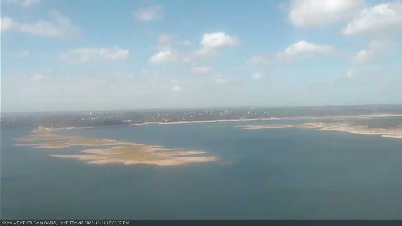 Lake Travis webcam, October 11, 2022 12:00 PM CT