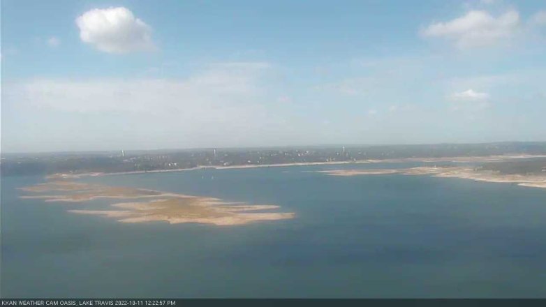 Lake Travis webcam, October 11, 2022 12:25 PM CT