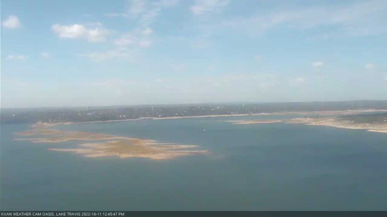 Lake Travis webcam, October 11, 2022 12:45 PM CT