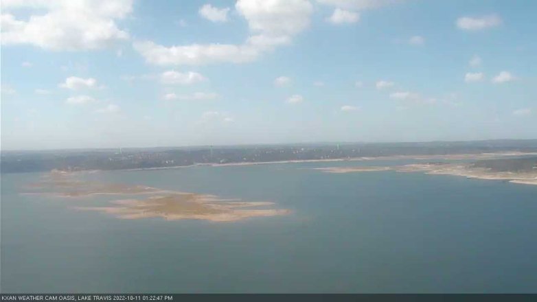 Lake Travis webcam, October 11, 2022 1:25 PM CT