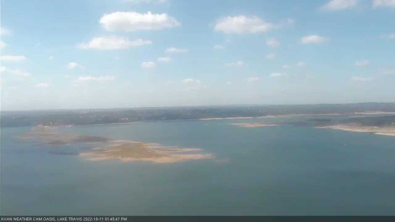 Lake Travis webcam, October 11, 2022 1:45 PM CT