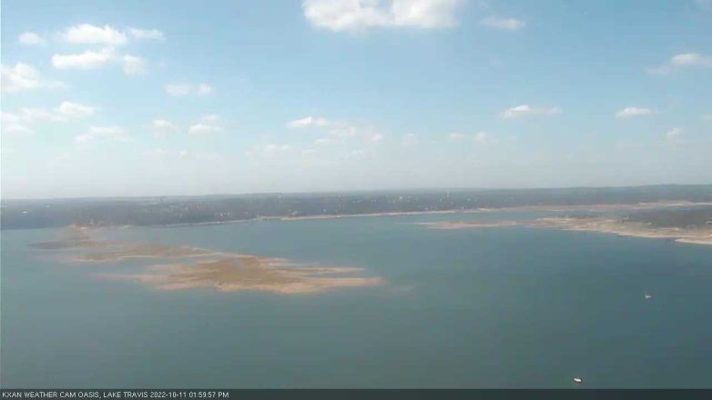 Lake Travis webcam, October 11, 2022 2:00 PM CT