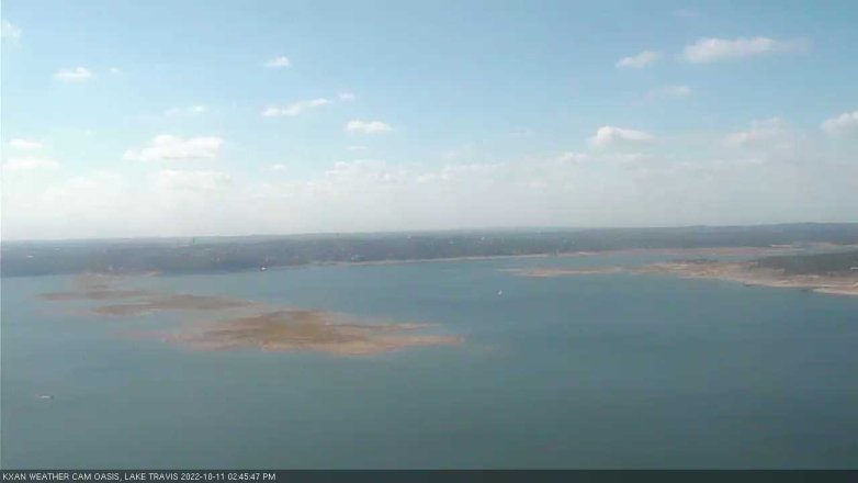 Lake Travis webcam, October 11, 2022 2:45 PM CT