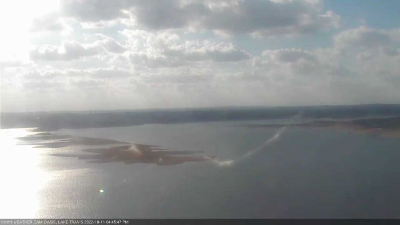 Lake Travis webcam, October 11, 2022 4:45 PM CT