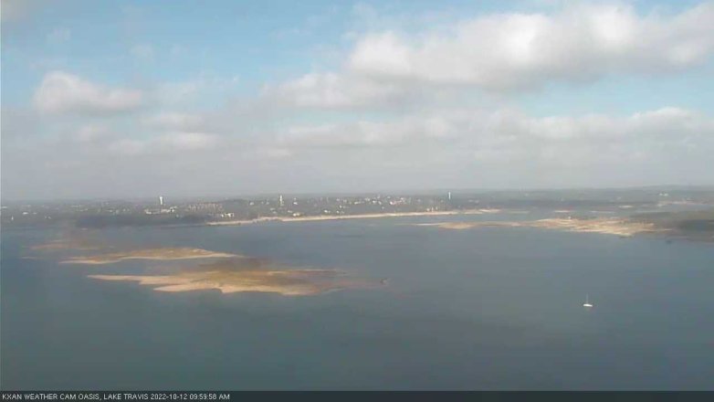 Lake Travis webcam, October 12, 2022 10:00 AM CT