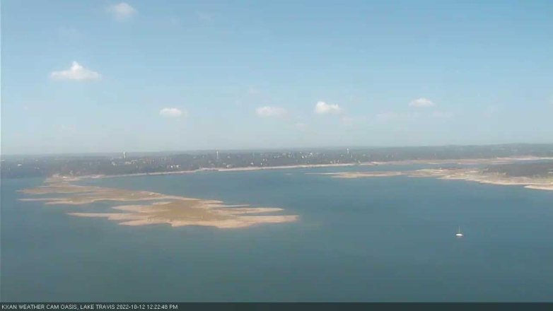 Lake Travis webcam, October 12, 2022 12:25 PM CT