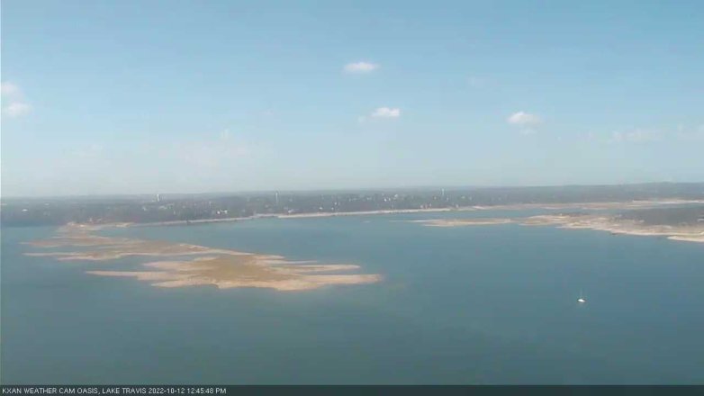 Lake Travis webcam, October 12, 2022 12:45 PM CT