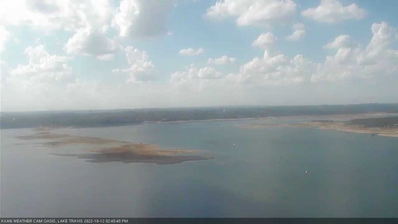 Lake Travis webcam, October 12, 2022 2:45 PM CT