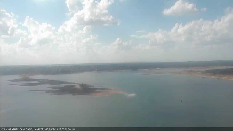 Lake Travis webcam, October 12, 2022 3:25 PM CT