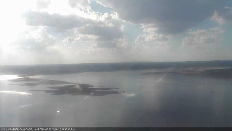 Lake Travis webcam, October 12, 2022 4:45 PM CT