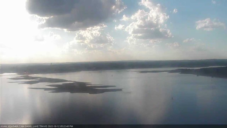 Lake Travis webcam, October 12, 2022 5:25 PM CT
