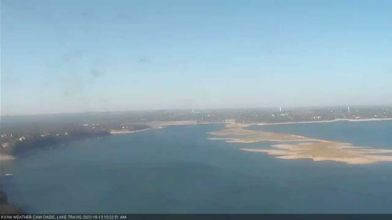 Lake Travis webcam, October 13, 2022 10:25 AM CT