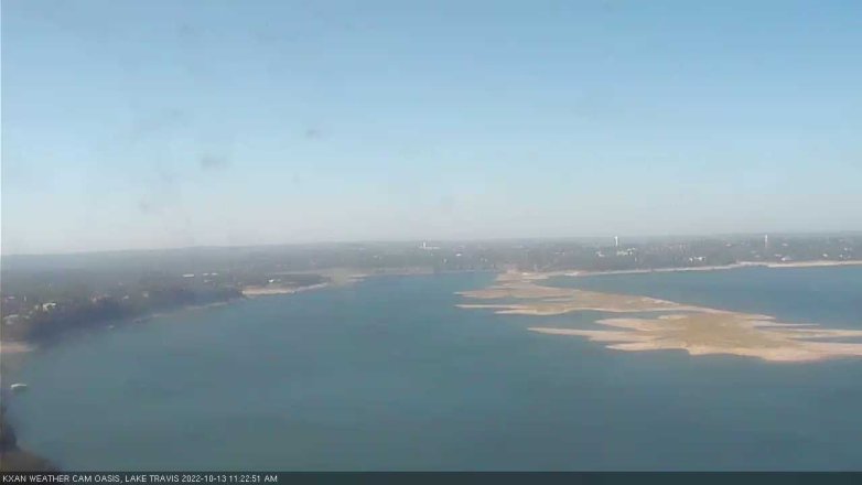 Lake Travis webcam, October 13, 2022 11:25 AM CT