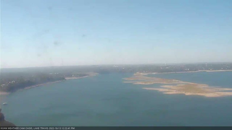 Lake Travis webcam, October 13, 2022 12:25 PM CT