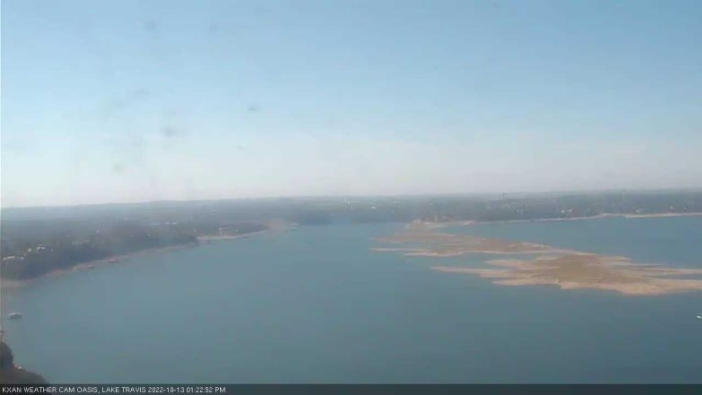 Lake Travis webcam, October 13, 2022 1:25 PM CT