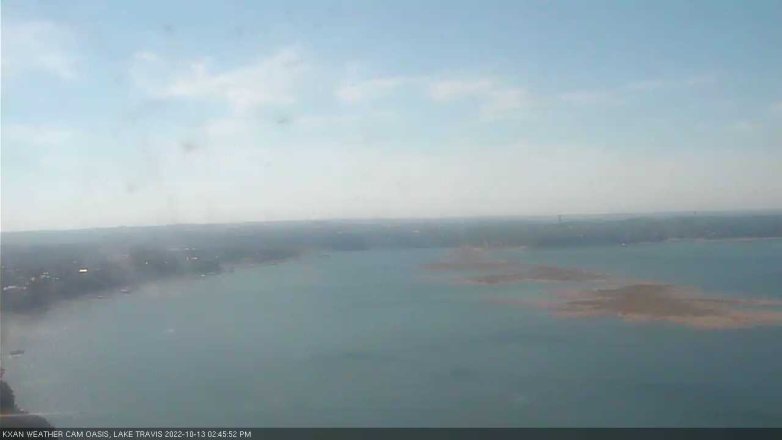 Lake Travis webcam, October 13, 2022 2:45 PM CT