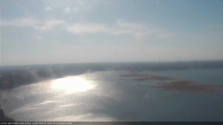 Lake Travis webcam, October 13, 2022 4:00 PM CT