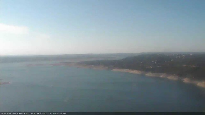 Lake Travis webcam, October 13, 2022 4:45 PM CT