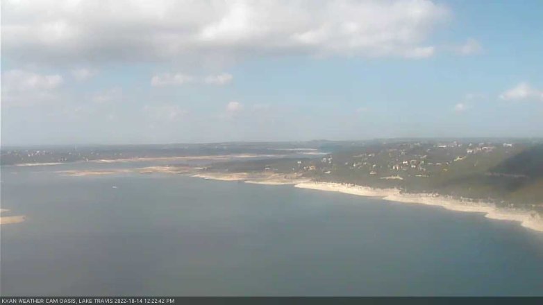 Lake Travis webcam, October 14, 2022 12:25 PM CT