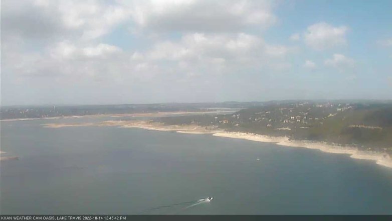Lake Travis webcam, October 14, 2022 12:45 PM CT