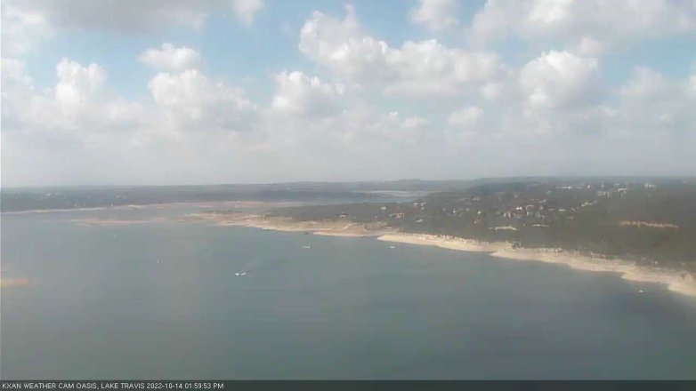 Lake Travis webcam, October 14, 2022 2:00 PM CT