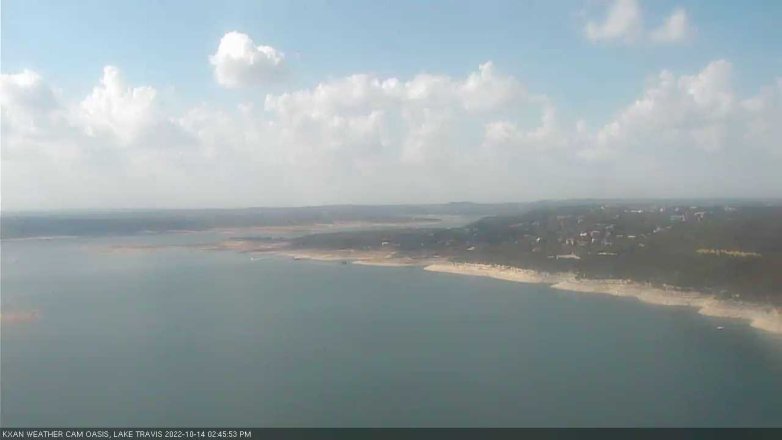Lake Travis webcam, October 14, 2022 2:45 PM CT