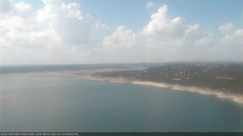 Lake Travis webcam, October 14, 2022 3:00 PM CT