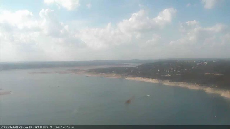 Lake Travis webcam, October 14, 2022 3:45 PM CT