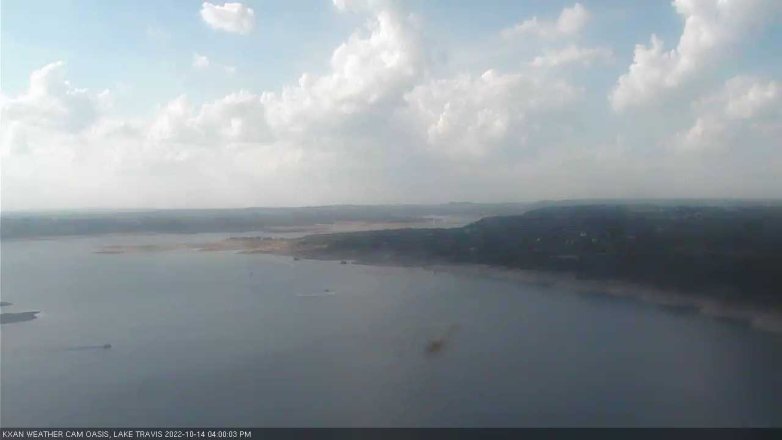 Lake Travis webcam, October 14, 2022 4:00 PM CT