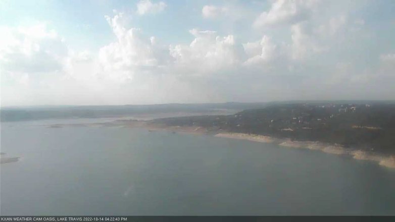 Lake Travis webcam, October 14, 2022 4:25 PM CT