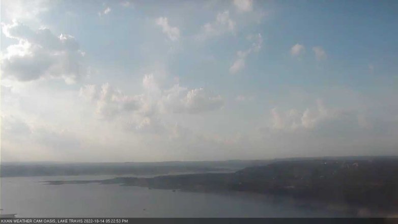Lake Travis webcam, October 14, 2022 5:25 PM CT