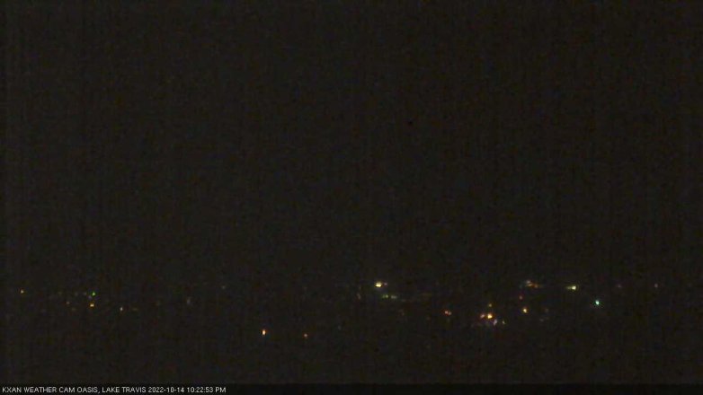 Lake Travis webcam, October 14, 2022 10:25 PM CT