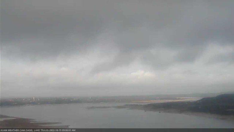 Lake Travis webcam, October 15, 2022 9:00 AM CT