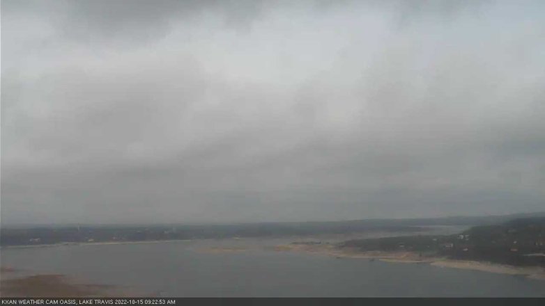 Lake Travis webcam, October 15, 2022 9:25 AM CT