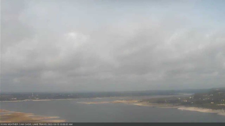 Lake Travis webcam, October 15, 2022 10:00 AM CT