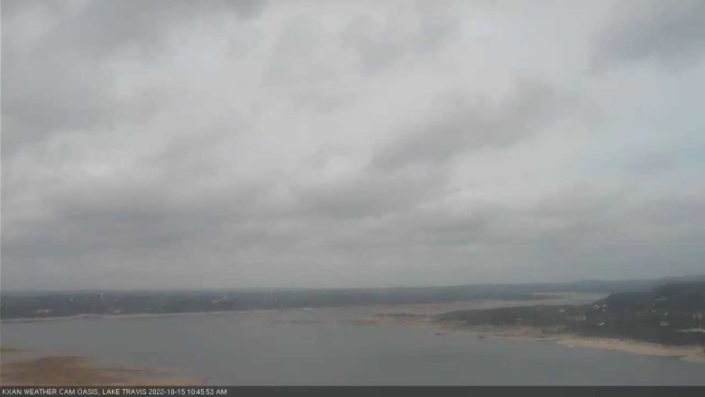 Lake Travis webcam, October 15, 2022 10:45 AM CT