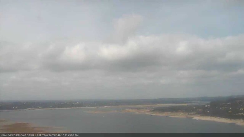Lake Travis webcam, October 15, 2022 11:45 AM CT