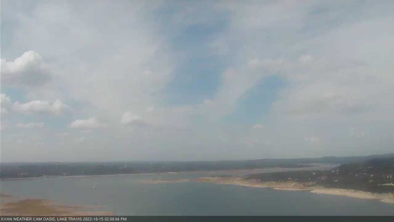 Lake Travis webcam, October 15, 2022 2:00 PM CT