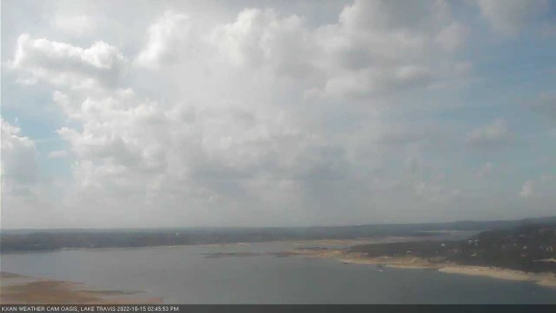 Lake Travis webcam, October 15, 2022 2:45 PM CT
