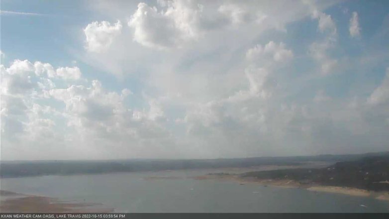 Lake Travis webcam, October 15, 2022 4:00 PM CT